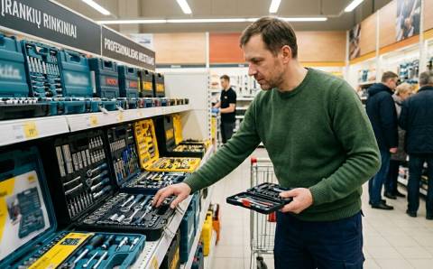 Kodėl kokybiškų įrankių rinkinius meistrams verta pirkti tik pasirodžius naujam akcijų leidiniui?