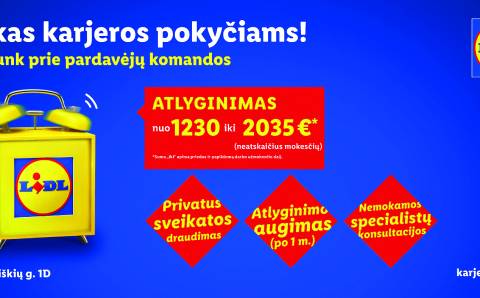 Laikas karjeros pokyčiams!