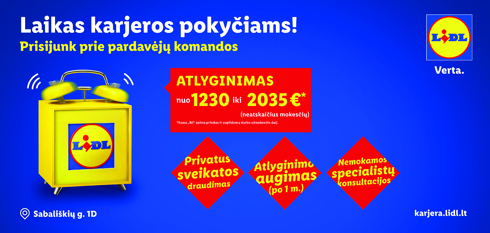 Laikas karjeros pokyčiams!