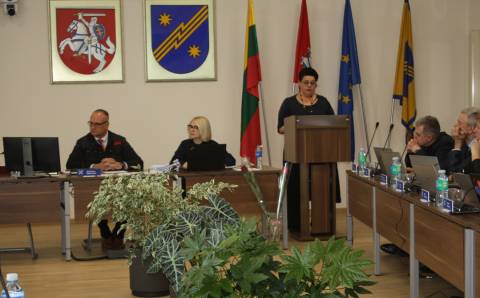 Darbų atspindys ataskaitose