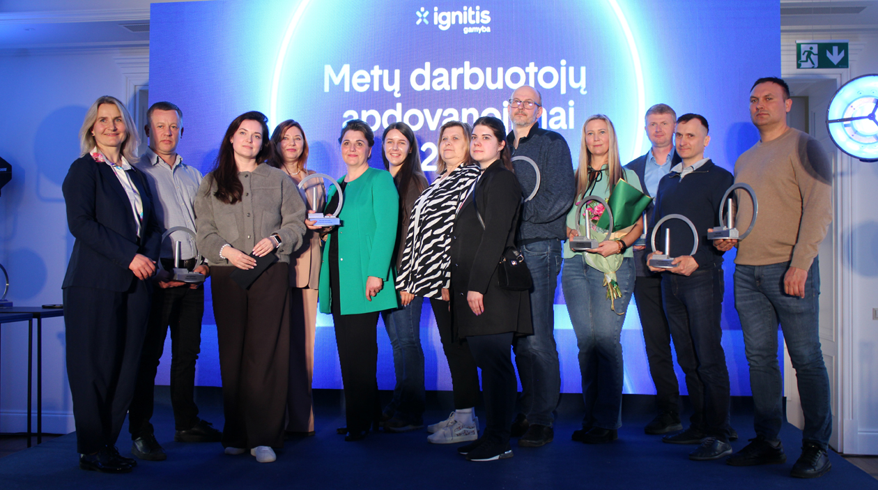 Energija, kuri vienija: pagerbti „Ignitis gamyba“ metų darbuotojai