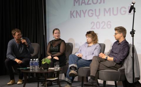 ELEKTRĖNUOSE NUŠIUGŽDĖJO MAŽOJI KNYGŲ MUGĖ