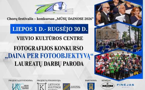 FOTOGRAFIJOS KONKURSAS – PARODA „DAINA PER FOTO OBJEKTYVĄ“