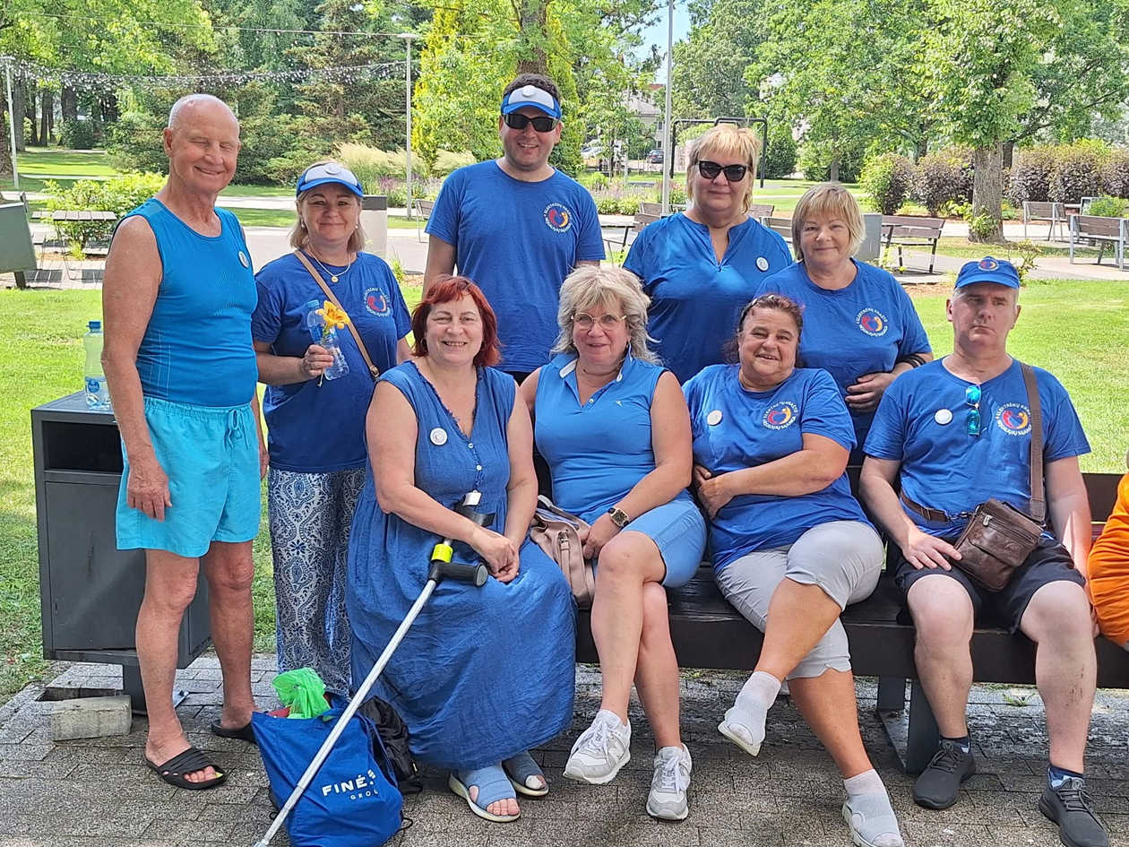 Elektrėnų krašto neįgaliųjų sąjungos sportininkai iš Kaišiadorių grįžo su medaliais ir nauju įkvėpimu