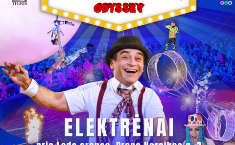 Cirkas „Odyssey“ atvyksta į Elektrėnus