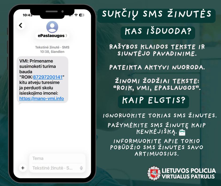 Telefoniniai sukčiai nesnaudžia