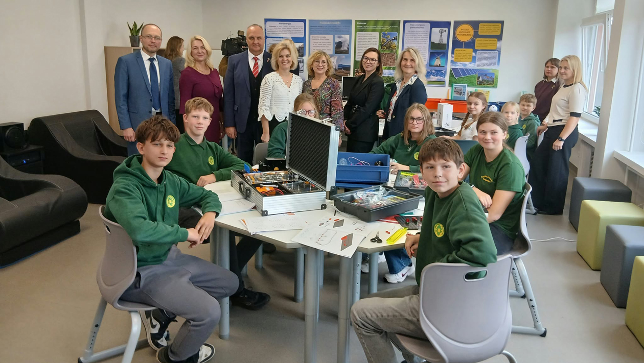 Elektrėnuose – pirmoji Lietuvoje energetikos klasė